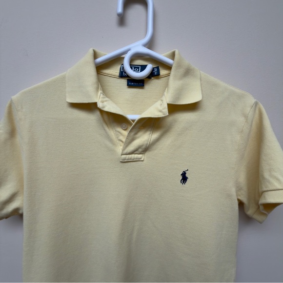 Ralph Lauren Men's Light Yellow Polo Shirt - Picture 3 of 8
